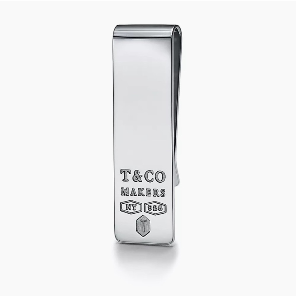 Tiffany 1837 - Makers Narrow Money Clip in Sterling Silver